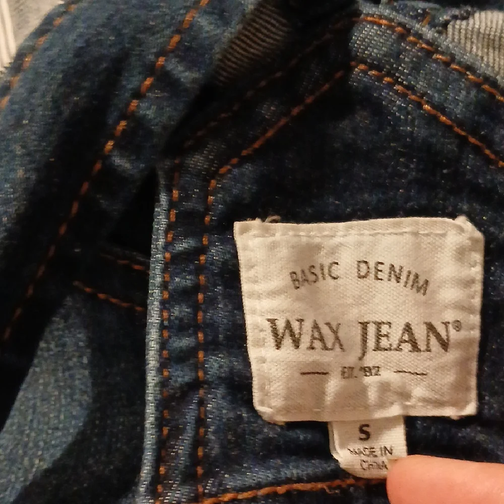Wax Dark Blue Denim Overalls